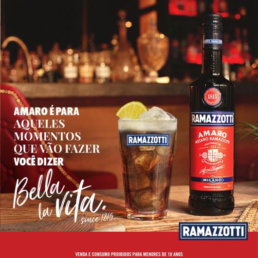 Aperitivo Ramazzotti Amaro 700ml - Imagem em destaque