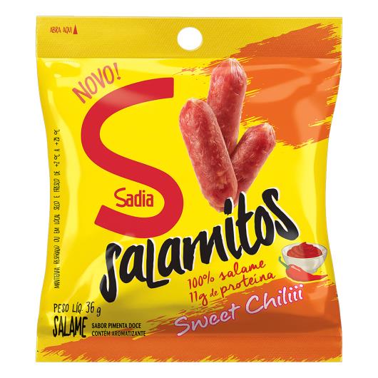 Salame Sweet Chilli Sadia Salamitos 36g - Imagem em destaque