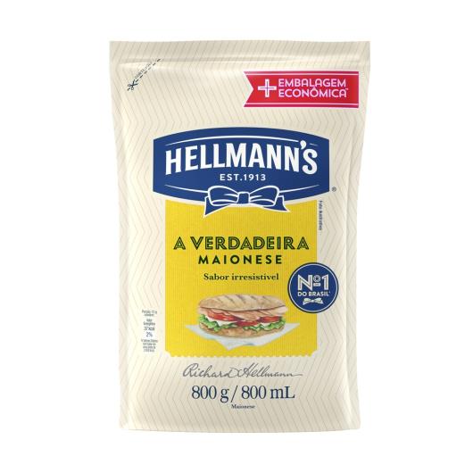 Maionese Hellmann's Tradicional 800g - Imagem em destaque