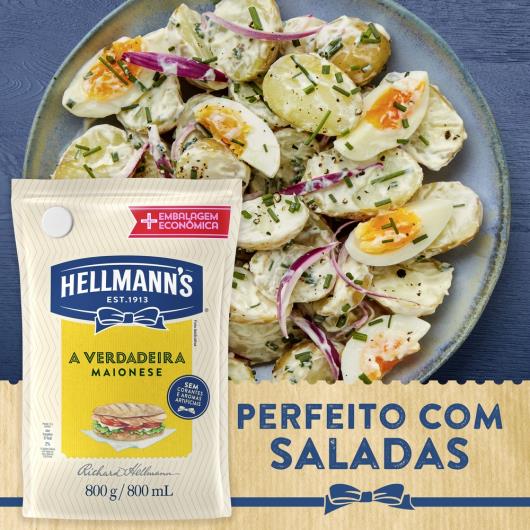 Maionese Hellmann's Tradicional 800g - Imagem em destaque