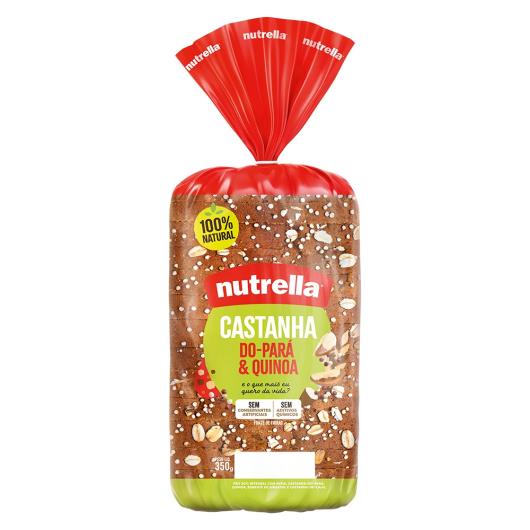 Pão Castanha-do-Pará & Quinoa Nutrella 350g - Imagem em destaque