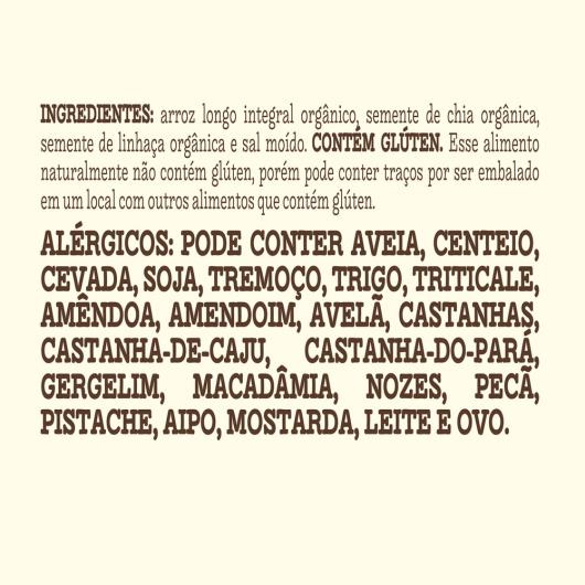 Biscoito de Arroz integral Mãe Terra Nuarroz multigrãos 35g - Imagem em destaque