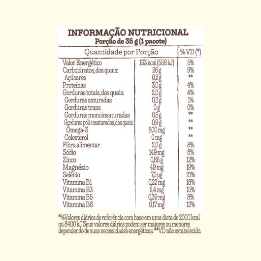 Biscoito de Arroz integral Mãe Terra Nuarroz multigrãos 35g - Imagem em destaque