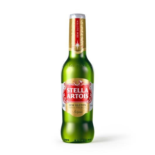 Cerveja Stella Artois Sem Glúten, Puro Malte 330ml Long Neck - Imagem em destaque