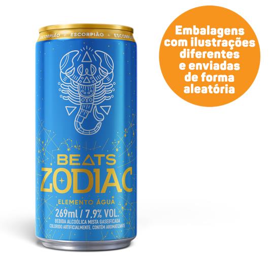 Drink Pronto Beats Zodiac Água 269ml Lata - Imagem em destaque