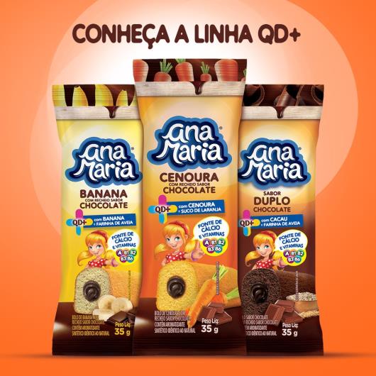 Bolinho Ana Maria QD+ Cenoura 35g - Imagem em destaque