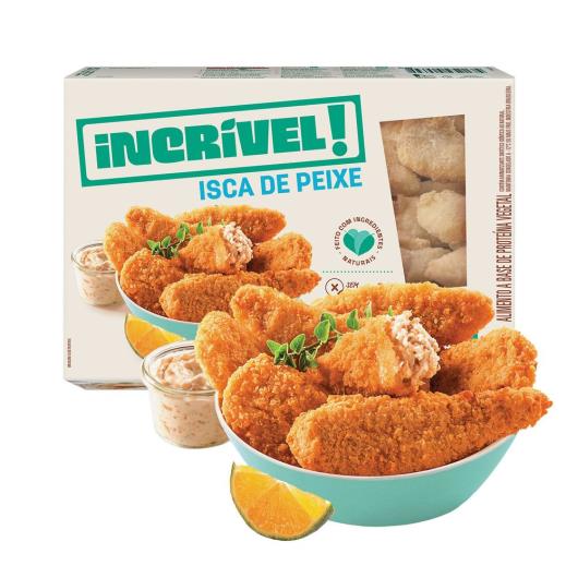 Isca de Peixe Incrível! 100% Vegetal 300g - Imagem em destaque