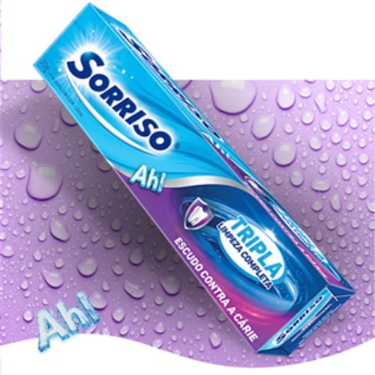 Creme Dental Tripla Limpeza Completa Sorriso 120g Leve Mais Pague Menos - Imagem em destaque