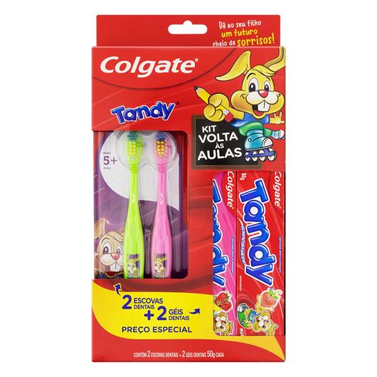 2 Escova Dental Colgate extra macia+2 geis dental tandy - Imagem em destaque
