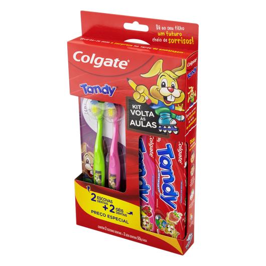 Kit 2 Escova Dental Colgate + 2 Gel Dental Tandy Colgate Preço Especial - un - Imagem em destaque