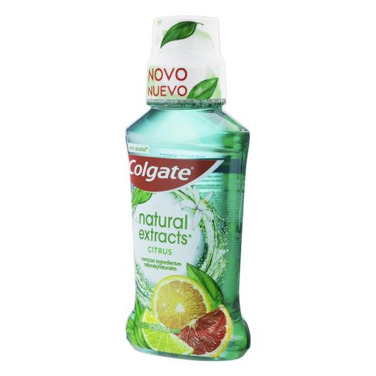 Enxaguante Bucal Zero Álcool Citrus Colgate Natural Extracts Frasco 250ml - Imagem em destaque