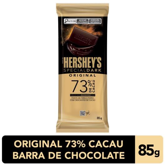Chocolate Hershey's Special Dark Tradicional 73% Com 85g - Imagem em destaque