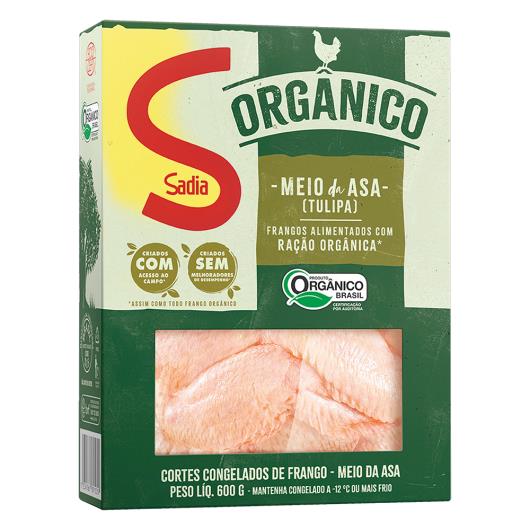 Meio da Asa de Frango Congelado Orgânico Sadia 600g - Imagem em destaque