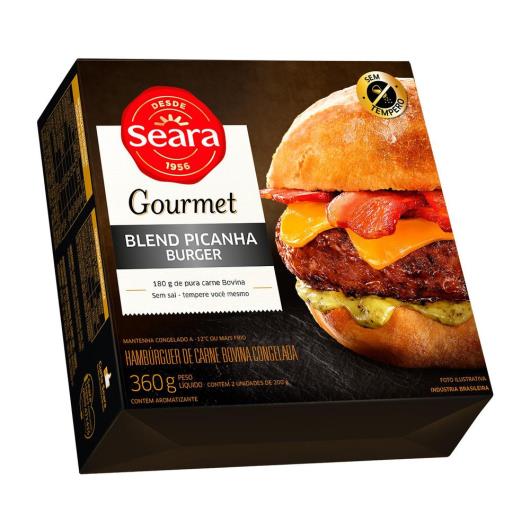 Blend picanha burger Seara Gourmet 360g - Imagem em destaque