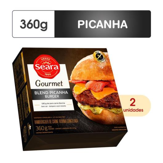 Blend picanha burger Seara Gourmet 360g - Imagem em destaque