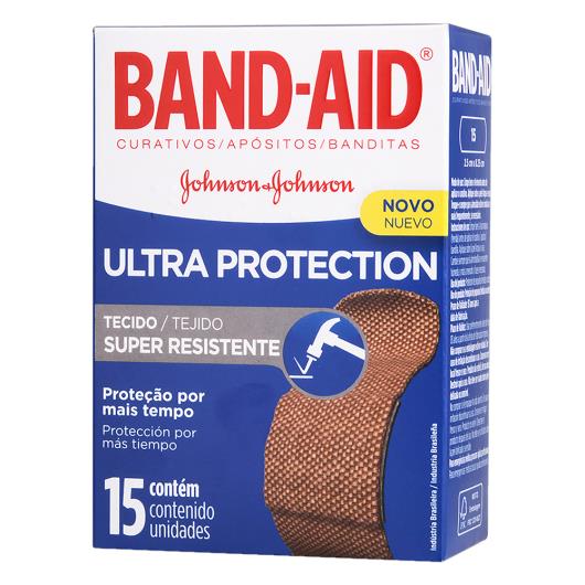 Curativo Band Aid ultra protection c/ 15 unids - Imagem em destaque