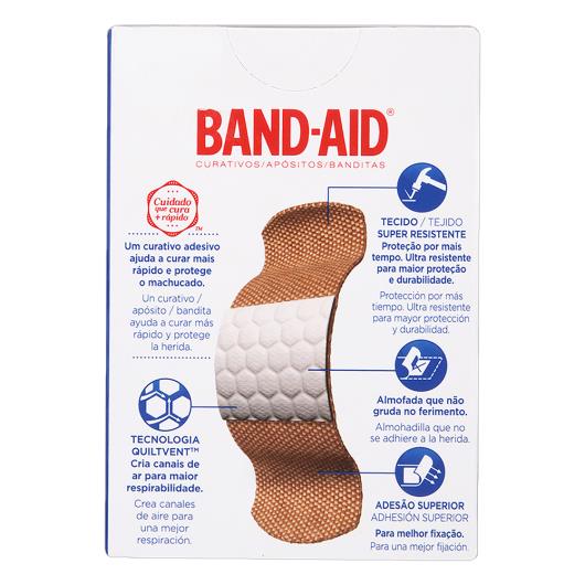 Curativo Band Aid ultra protection c/ 15 unids - Imagem em destaque