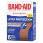 Curativo Band Aid ultra protection c/ 15 unids