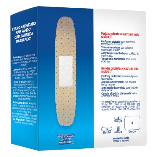 Curativo Band Aid variados c/ 30 unids - Imagem em destaque