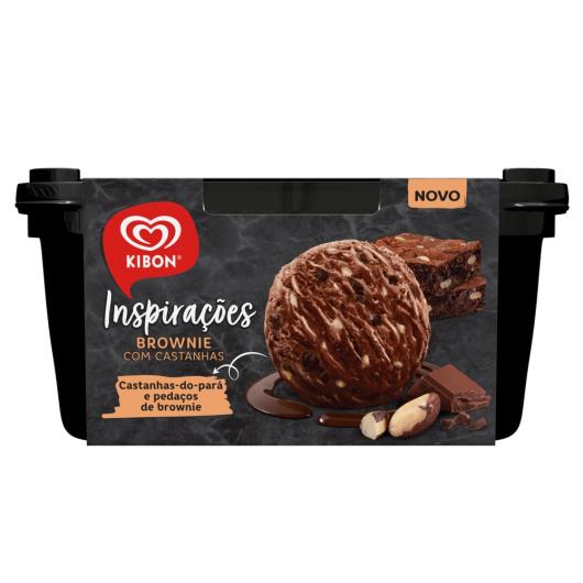 Sorvete Kibon Inspirações Brownie 1,3L - Imagem em destaque