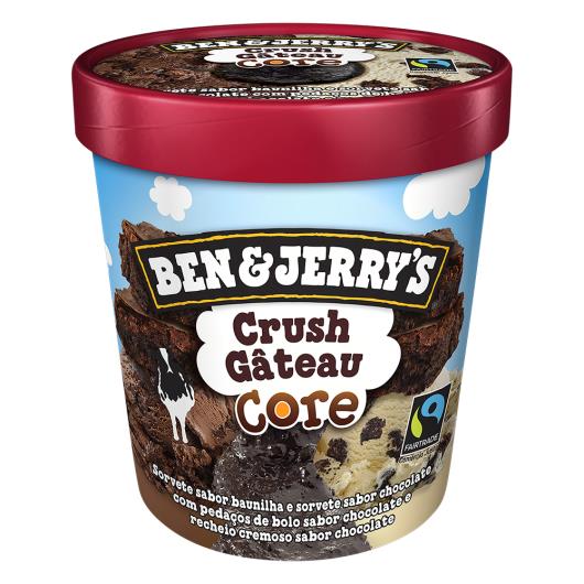 Sorvete Crush Gâteau Ben & Jerry's Core 458ml - Imagem em destaque