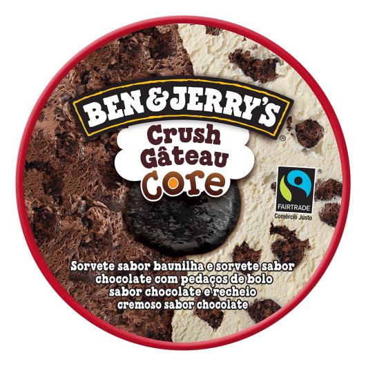 Sorvete Crush Gâteau Ben & Jerry's Core 458ml - Imagem em destaque