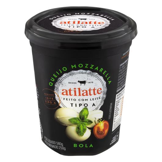 Queijo mussarela Atilatte bola Pote 250g - Imagem em destaque