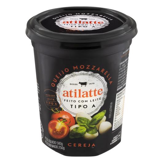 Queijo mussarela Atilatte cereja Pote 250g - Imagem em destaque