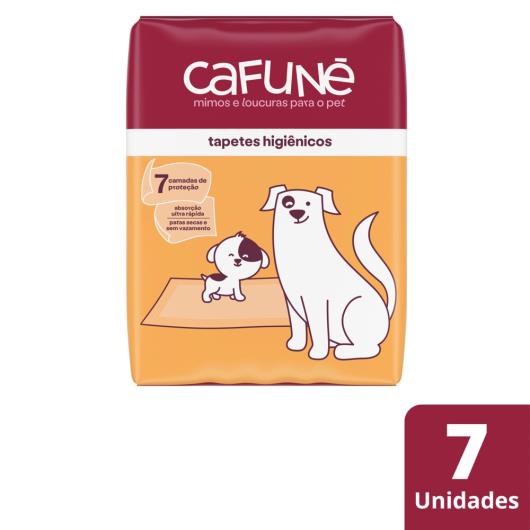 Tapete higiênico Cafuné para cães c/ 7 unids - Imagem em destaque