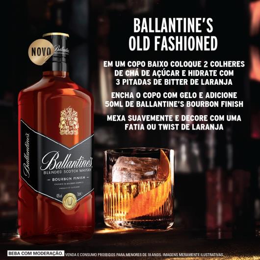 Whisky Ballantine's Bourbon Finish Blended Escocês 750ml - Imagem em destaque