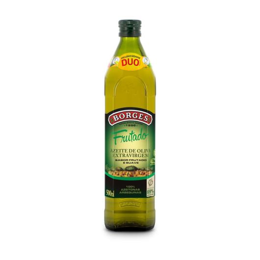 Azeite de oliva frutado e delicado extra virgem Borges 500ml - Imagem em destaque
