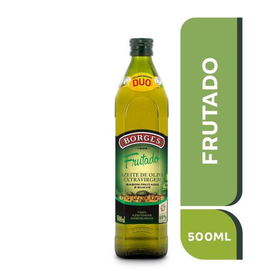 Azeite frutado delicado Borges oliva extra virgem Vidro 500ml - Imagem em destaque