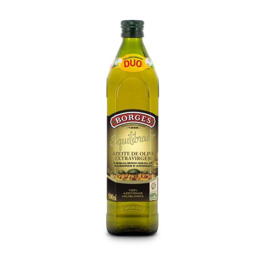 Azeite de Oliva Extra Virgem Equilibrado Espanhol Borges Vidro 500ml - Imagem em destaque