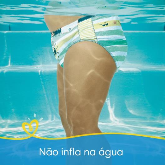 Fralda Descartável Infantil Pampers Splashers M-G Pacote 11 Unidades - Imagem em destaque