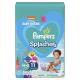 Fralda Descartável Infantil Pampers Splashers M-G Pacote 11 Unidades - Imagem 7500435157520-(2).jpg em miniatúra