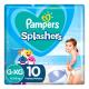 Fraldas Para Água Pampers Splashers Baby Shark G-XG 10 Unidades - Imagem 7500435157537-(1).jpg em miniatúra