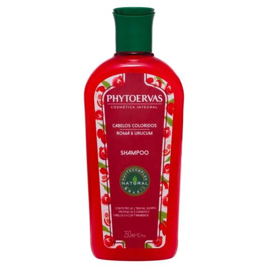 Shampoo Cabelos Coloridos Romã e Urucum Phytoervas 250ml - Imagem em destaque