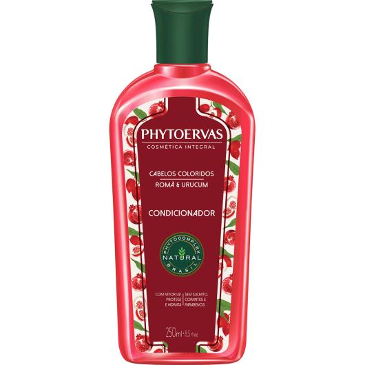 Condicionador Cabelos Coloridos Romã e Urucum Phytoervas 250ml - Imagem em destaque