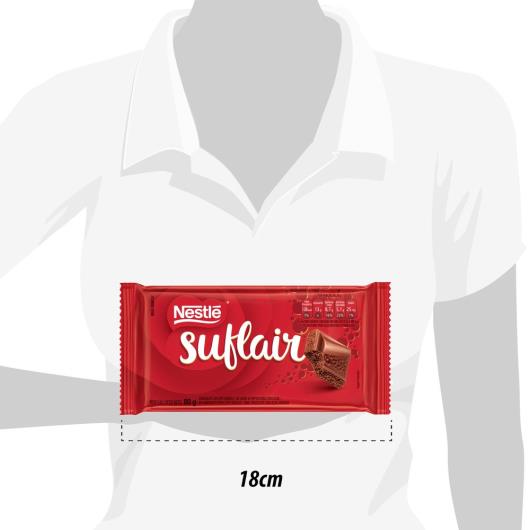 Chocolate SUFLAIR ao Leite 80g - Imagem em destaque