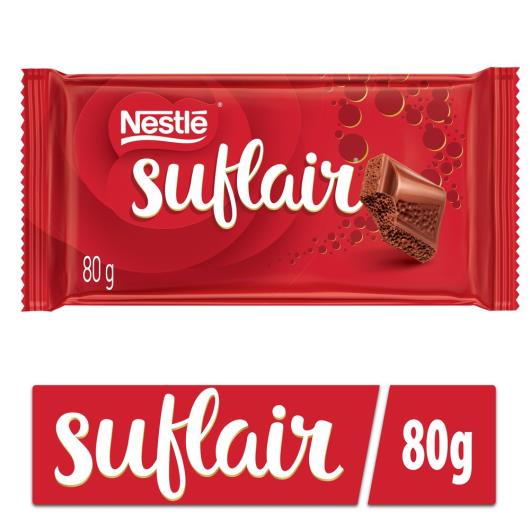 Chocolate SUFLAIR ao Leite 80g - Imagem em destaque