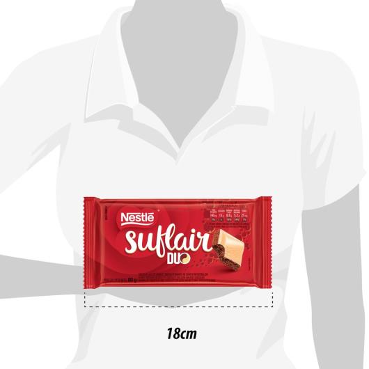 Chocolate SUFLAIR Duo 80g - Imagem em destaque