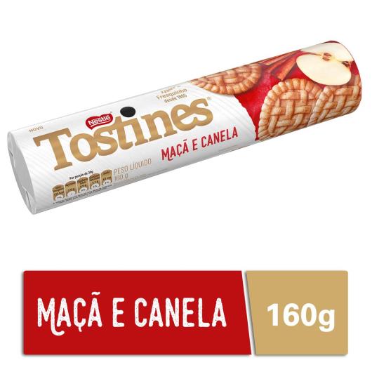 Biscoito Maçã e Canela Tostines 160g - Imagem em destaque