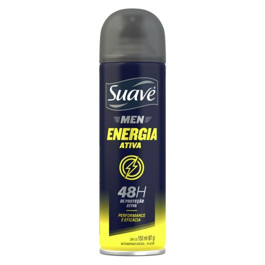 Desodorante aerosol Suave men energia 150ml - Imagem em destaque
