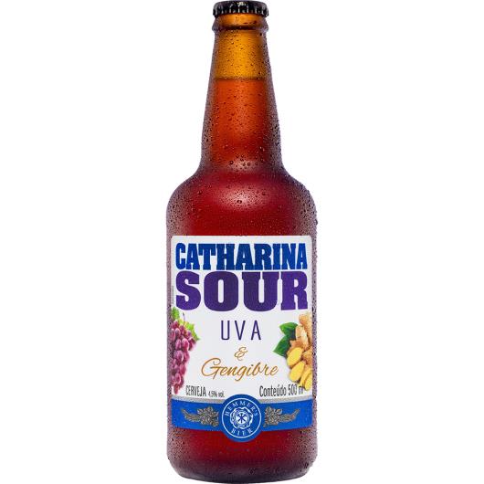 Cerveja Catharina Sour Uva e Gengibre 500ml - Imagem em destaque