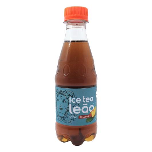 Chá Preto Ice Tea Pêssego Leão Garrafa 250ml - Imagem em destaque