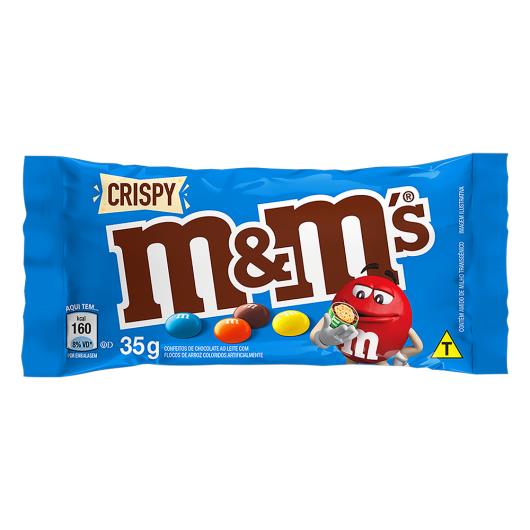Confeito M&Ms crispy 35g - Imagem em destaque