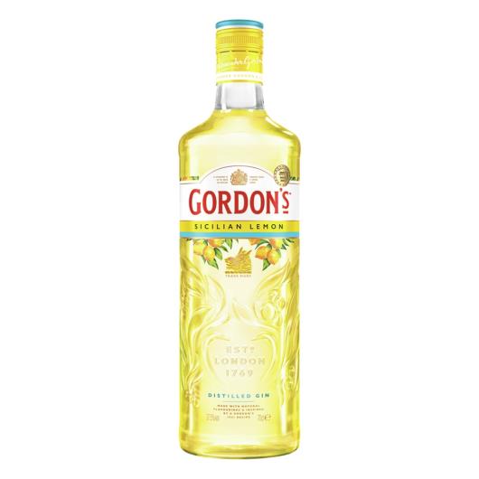 Gin London Dry Sicilian Lemon Gordon's Garrafa 700ml - Imagem em destaque