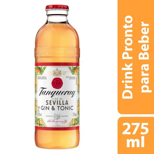 Gin & Tonic Tanqueray flor sevilla Garrafa 275ml - Imagem em destaque