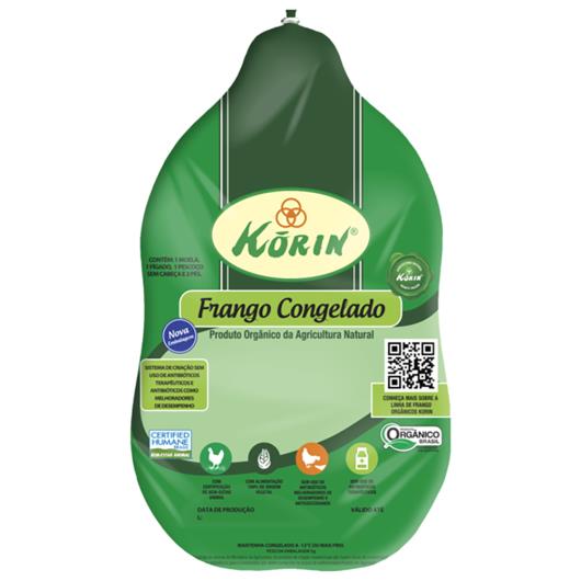 Frango inteiro Korin congelado 2,5kg - Imagem em destaque