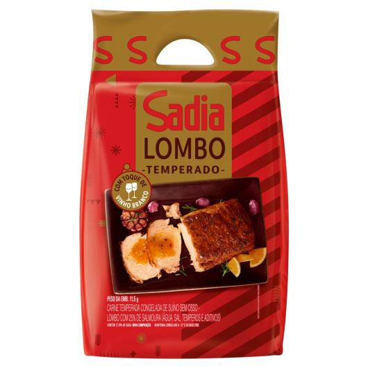 Lombo Suíno Congelado Temperado sem Osso Sadia 1,3kg - Imagem em destaque
